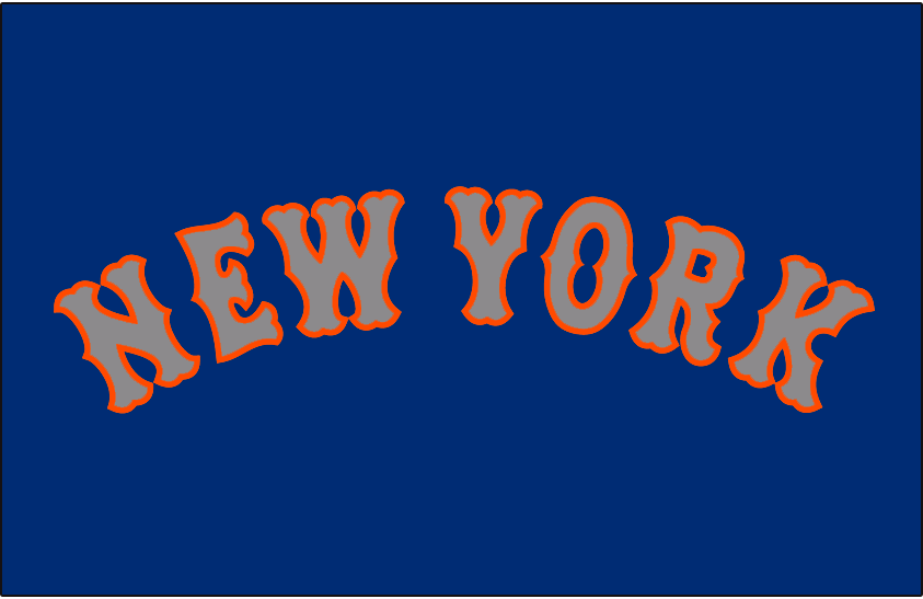 New York Mets 2014-Pres Jersey Logo DIY iron on transfer (heat transfer)